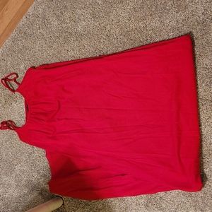 Express maxi dress with open back low cut in back